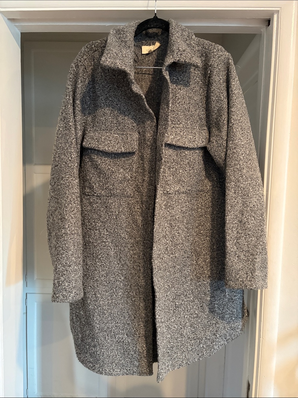 Women's Grey Shacket